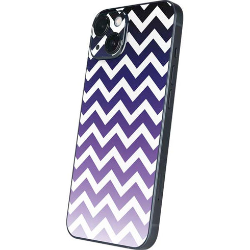 Chevron Purple Ombre iPhone Skins